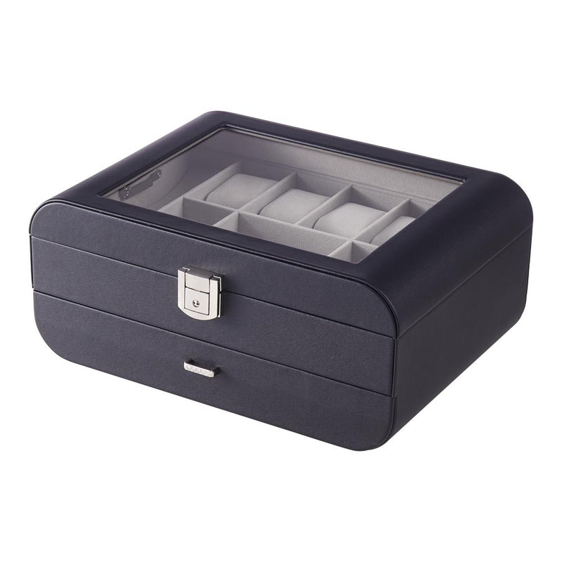 Sheonly Stylish Jewellery Storage Box with Watch Slots