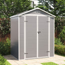6x4FT Outdoor Plastic Garden Storage Shed