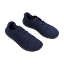 Wide Fit Trainers Comfortable Running Trainers - Navy