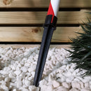Premier Christmas Light up Santa Stop Here Garden Patio Sign 110cm