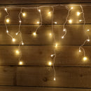 7.5m 300 LED Frosted IcicleBrights Christmas String Lights in Warm White