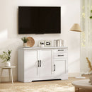 HOMCOM Sideboard with Soft-Close Doors, Modern Storage Cabinet White
