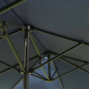 Outsunny Double Parasol 4.6m - Blue