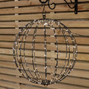 40cm Light up Christmas Twinkle Orb with 240 Warm White LEDs
