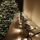 960 LED 12.4m Premier Clusterbrights Indoor Outdoor Multifunction Mains Operated Christmas Cluster Lights with Timer in Warm White