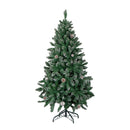 5ft (1.5m) Tall Rocky Mountain Pine Christmas Tree with 526 Snow Tipped Branches & Pinecones