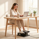 SPORTNOW Under Desk Elliptical Machine with Manual & Auto Modes