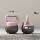 SPORTNOW Soft Kettlebell, 12kg Kettle Bell with Anti-Slip Grip for Home Gym