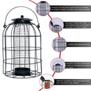 Wild Bird Hanging Nut Feeder with Squirrel Guard
