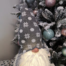 56cm Battery Operated Light Up Christmas Standing Gonk Decoration in Grey
