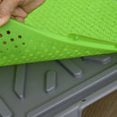 PawHut Dog Toilet with 2 Packs Artificial Grass Pads, 67 x 41cm, Green