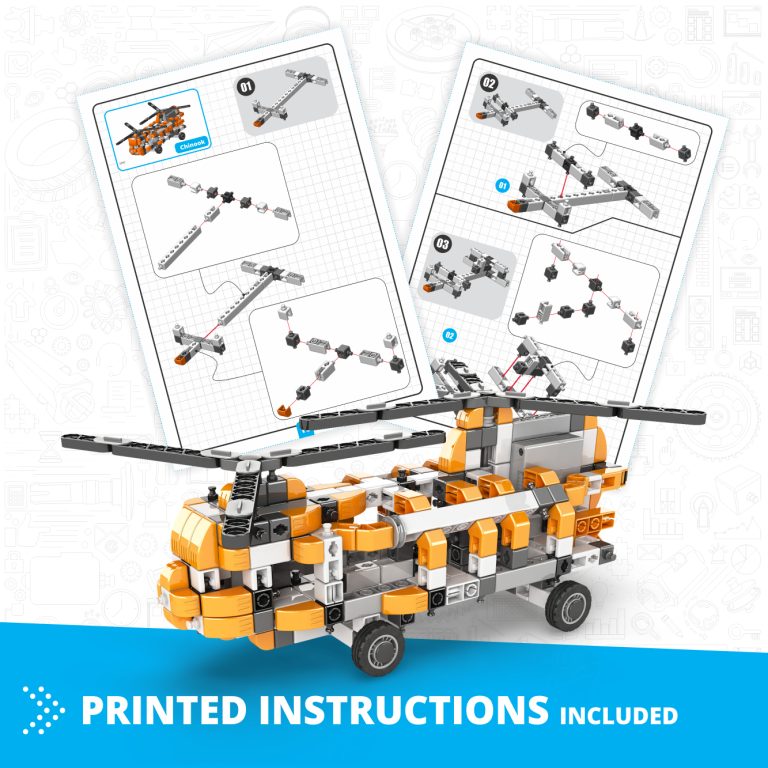 Inventor Motorized Double-Blade Helicopter 10 Models