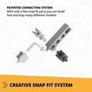 Creative Builder Wheeled Loader Machinery Set