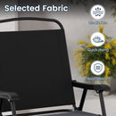6 Pieces Patio Dining Set with Umbrella Outdoor Table and Chairs Set