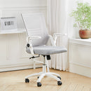Livingandhome Modern Office Chair with Padded Seat and Mesh