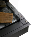 Livingandhome 50inch 3-Sided Smart Electric Fireplace