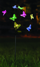 8 Stem Solar Flutterlights Stake