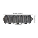Breeins Double-Handled Cast Iron Corn Pan