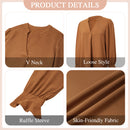 V-neck Long Sleeves Dress