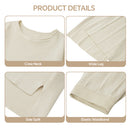 2-Piece Casual Outfits Knitted Lounge Set