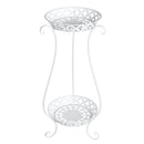 Breeins Decorative 2-Tier Metal Plant Stand