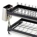 Lifeideas 2-Tier Carbon Steel Dish Drainer