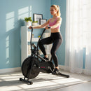 SPORTNOW Exercise Bike with Adjustable Seat, LCD Display, Smooth Belt Drive