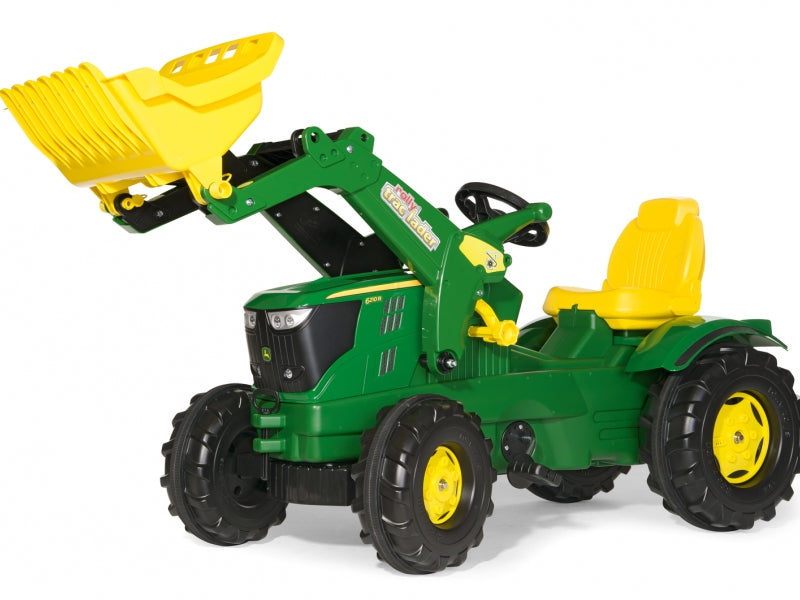 John Deere 6210R Tractor With Frontloader