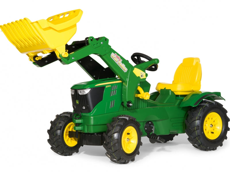 John Deere 6210R Tractor With Frontloader & Pneu Tyres