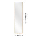 Livingandhome Modern Slim Frame Full Length Wall Mirror