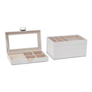 Sheonly 4-Tier Jewellery Storage Box with Transparent Lid