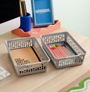 Single Small Handy Basket Grey