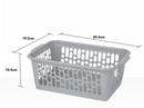 Single Medium Handy Basket Grey