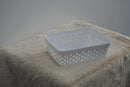 Lewis's Dots Basket - White