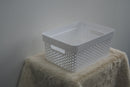 Lewis's Dots Basket - White