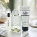 Montblanc Explorer Platinum 3 Piece Gift Set: Eau De Parfum 100ml - Eau De Parfum 7.5 - Shower Gel 100ml