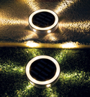 2pk Solar Ground Deck Lights
