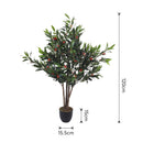 Breeins Artificial Olive Tree Decorative Plant In Planter