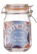 Kilner Clip Top Round Jar 1 Litre