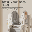 Kidkid Toddler Slide And Climber Playset With Basketball Hoop And Telescope