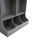2-Tier Open Style Toys Books Storage Cabinet Organiser