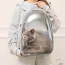 Livingandhome Transparent Capsule Pet Travel Backpack