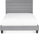 Merida 150cm King Bed - Grey
