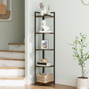 Livingandhome Industrial Style 5-Tier Corner Storage Rack