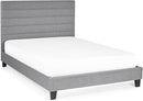 Merida 150cm King Bed - Grey