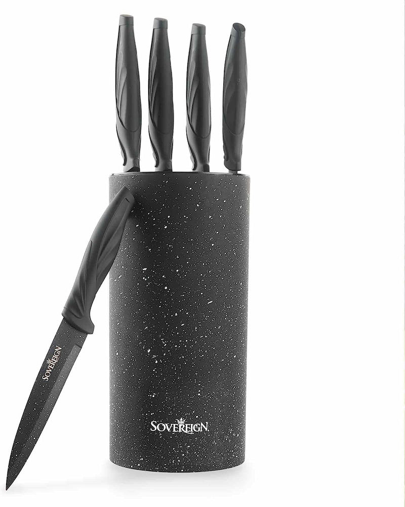 Lewis's Sovereign Stone Kitchen Knife Set - Set of 6 - INSTORE PURCHASE ONLY