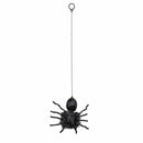 2ft Battery Operated Ash Dropping Dangling Halloween Spider Animatronic Decoration