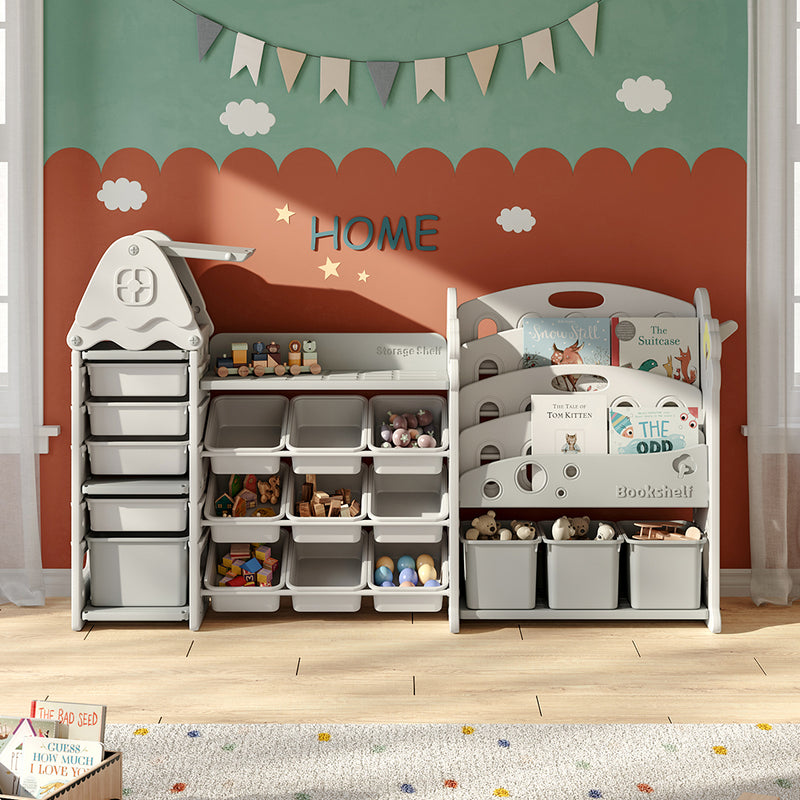 Kidkid Toy Storage Shelf and Book Display Unit