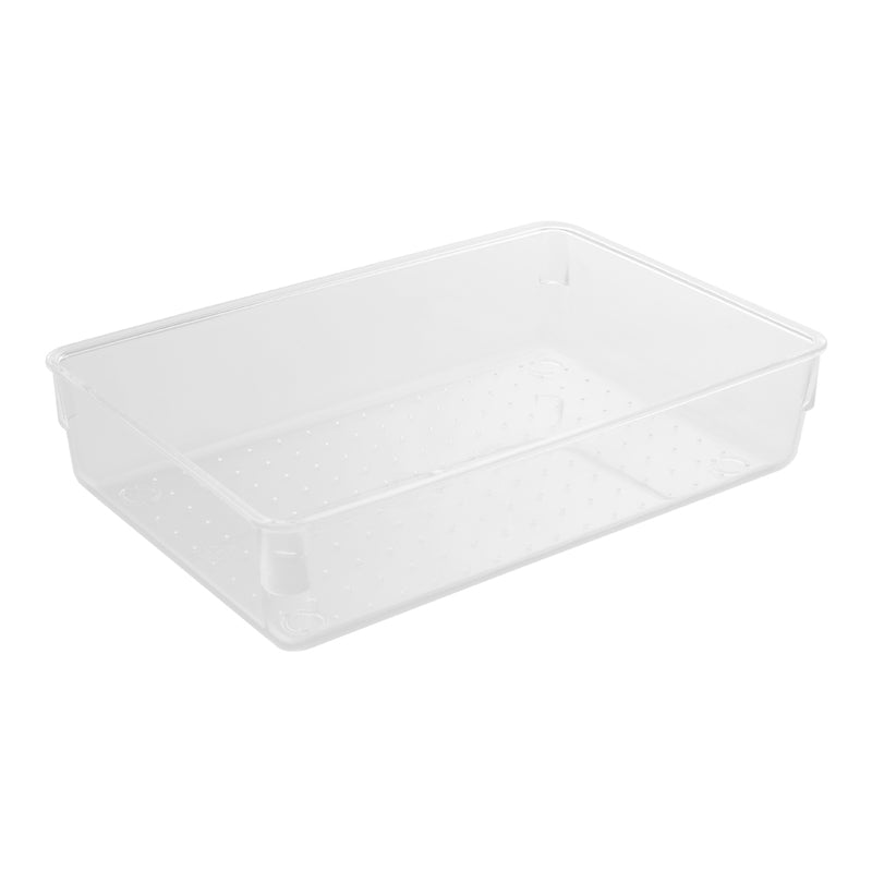 Lifeideas Set of 12 Transparent Desktop Organisers