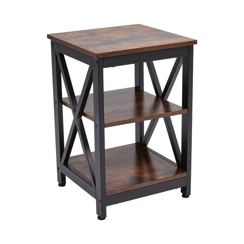Livingandhome Vintage Wooden Side Table